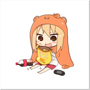 Himouto Umaru Chan T-shirt Posters and Art